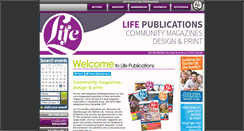 Desktop Screenshot of life-publications.com