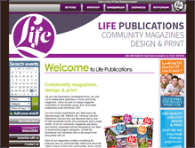 Tablet Screenshot of life-publications.com